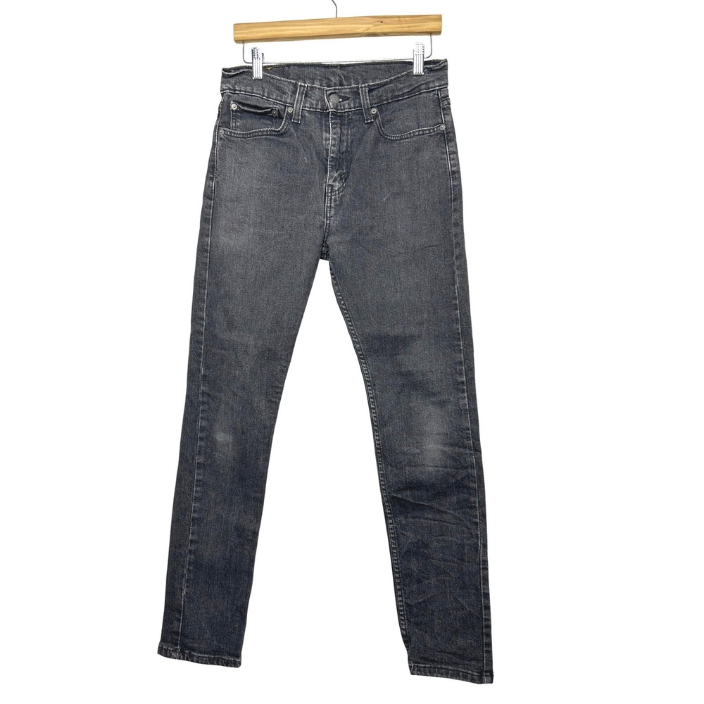 Levi Strauss Co 510 Mens Jeans Size 31x32 Black Slim Fit‎ Denim Pants Capitol E